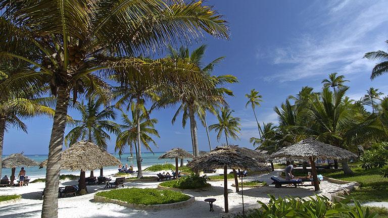 Htel Breezes Beach Resort & Spa  Zanzibar, plage