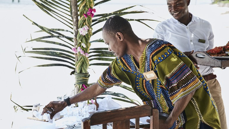 The Palms, Zanzibar - Hospitalit