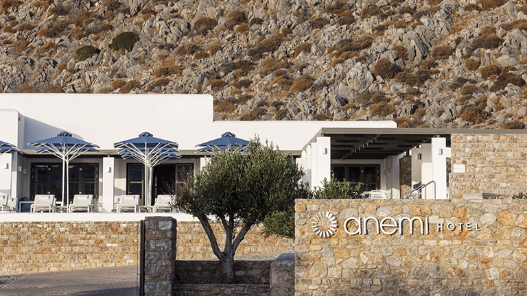 H�tel Anemi, Folegandros - Ext�rieur