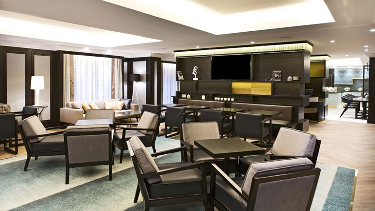 Htel Hilton Vienna Plaza  Vienne, salon