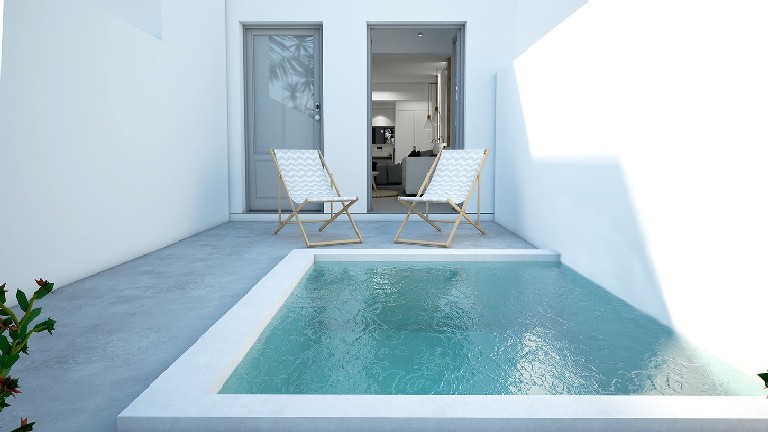 Hotel Strogili - Suite Deluxe avec piscine prive