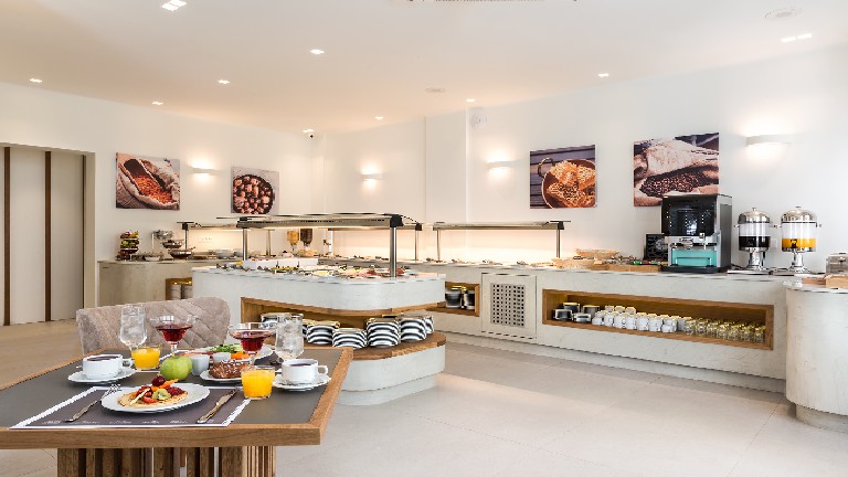 Hotel Strogili - Salle petit djeuner