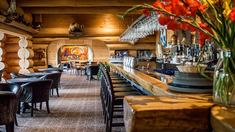 Hotel Sacacomie, bar-bistro