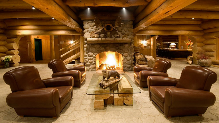 Hotel Sacacomie, lobby