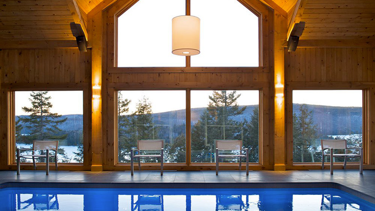 Hotel Sacacomie, piscine intrieure