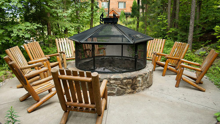 Hotel Sacacomie, foyer