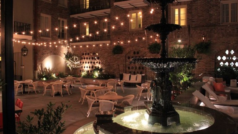 Maison Dupuy, Cour intrieure - Sensations du monde