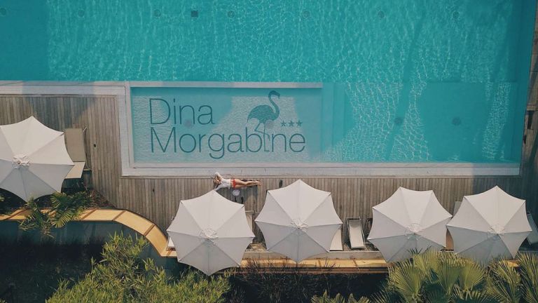 Dina Morgabine piscine