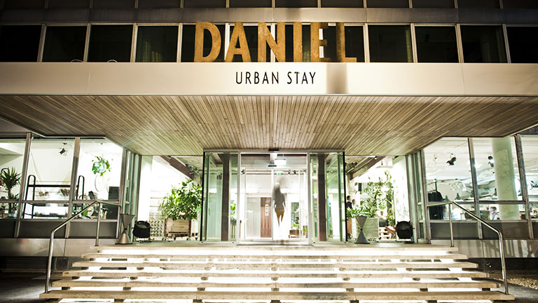 H�tel Daniel � Vienne, fa�ade