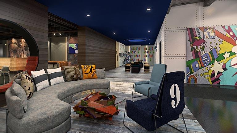 Htel Zephyr  San Francisco, lobby