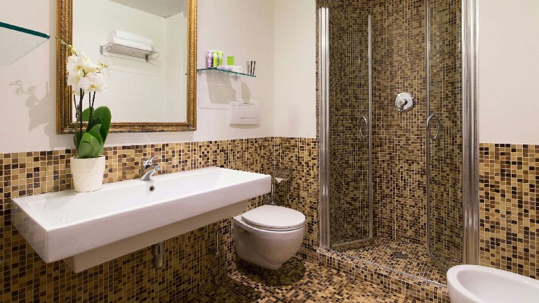 Hotel Ariston - Chambre Suprieure, salle de bain