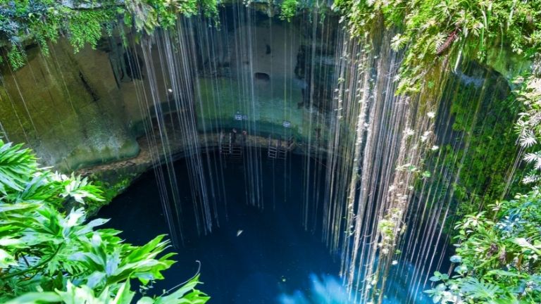 Cenote, Mexique