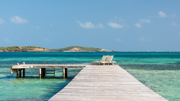 Les Villas du Lagon - Ponton