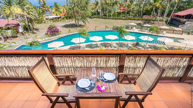 Les Villas du Lagon - Appartement, balcon