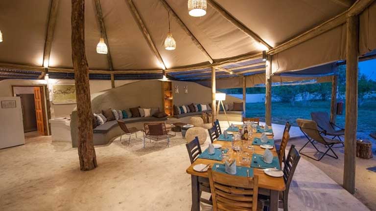 Khwai Guest House, restaurant