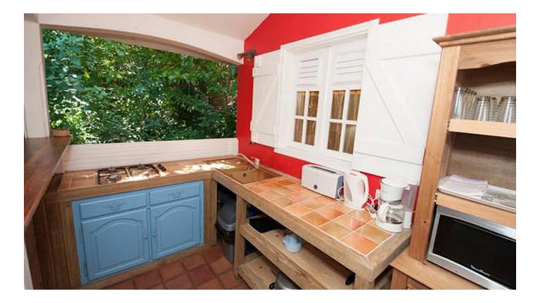 Htel Caraib'bay, Basse Terre, kitchenette