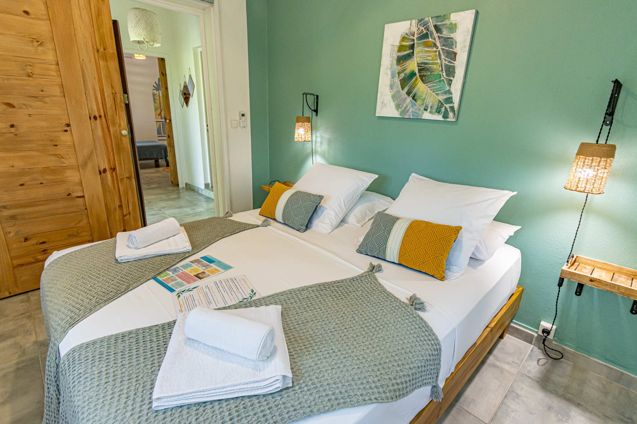 H�tel Cara�b Bay Villas en Guadeloupe - Chambre Kariakou