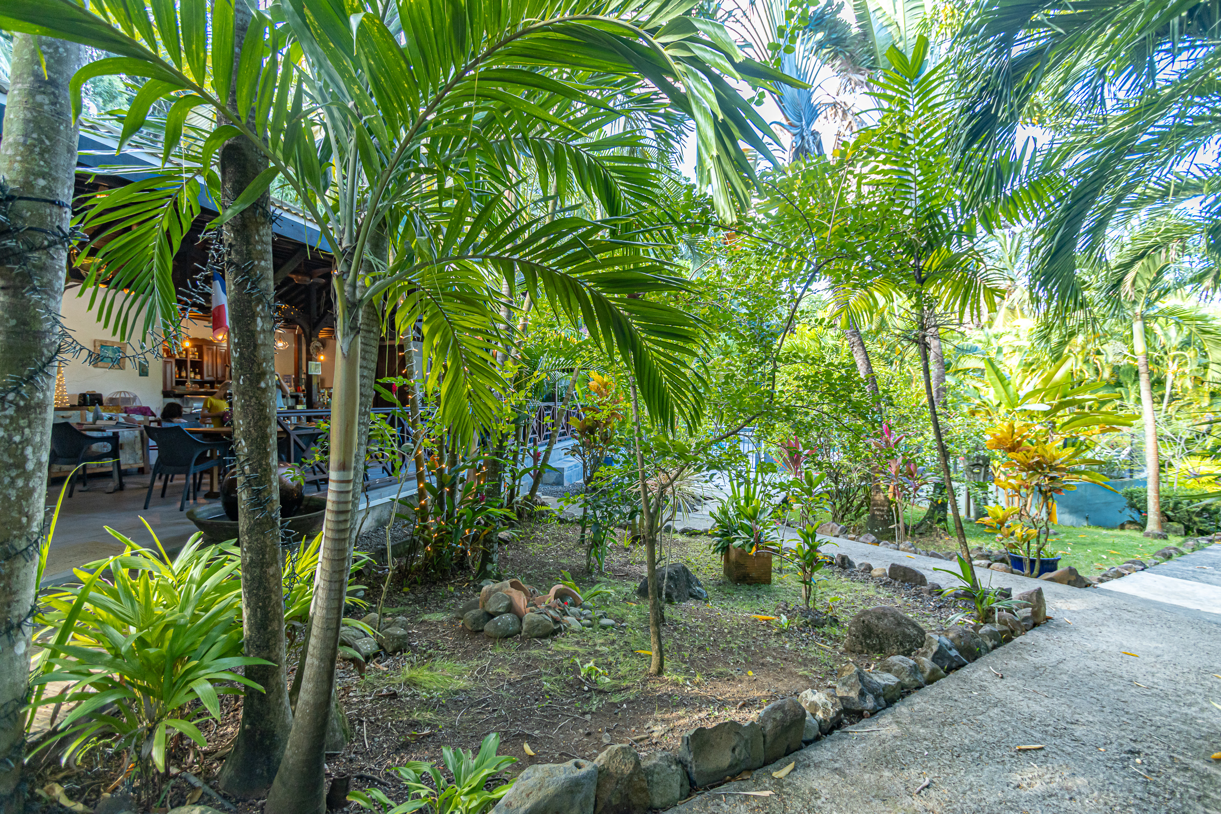 H�tel Cara�b Bay Villas en Guadeloupe - Vue de la r�ception