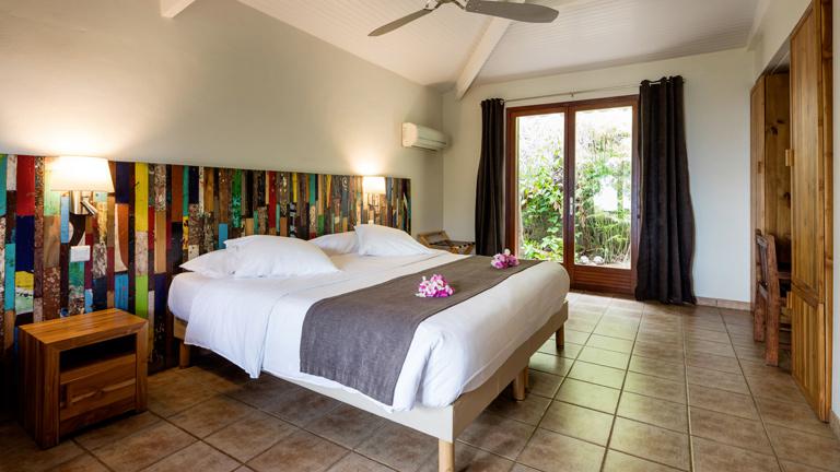 Htel Le Rayon Vert en Guadeloupe, chambre confort