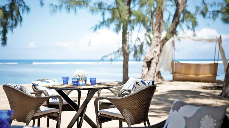 Htel Lux* Saint Gilles  la Runion, bar de la plage