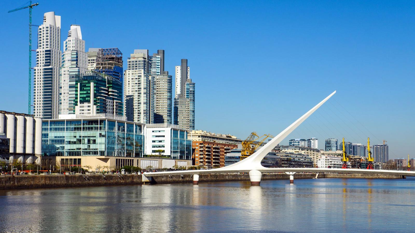 Buenos Aires, Puerto Madero et le Women's Bridge