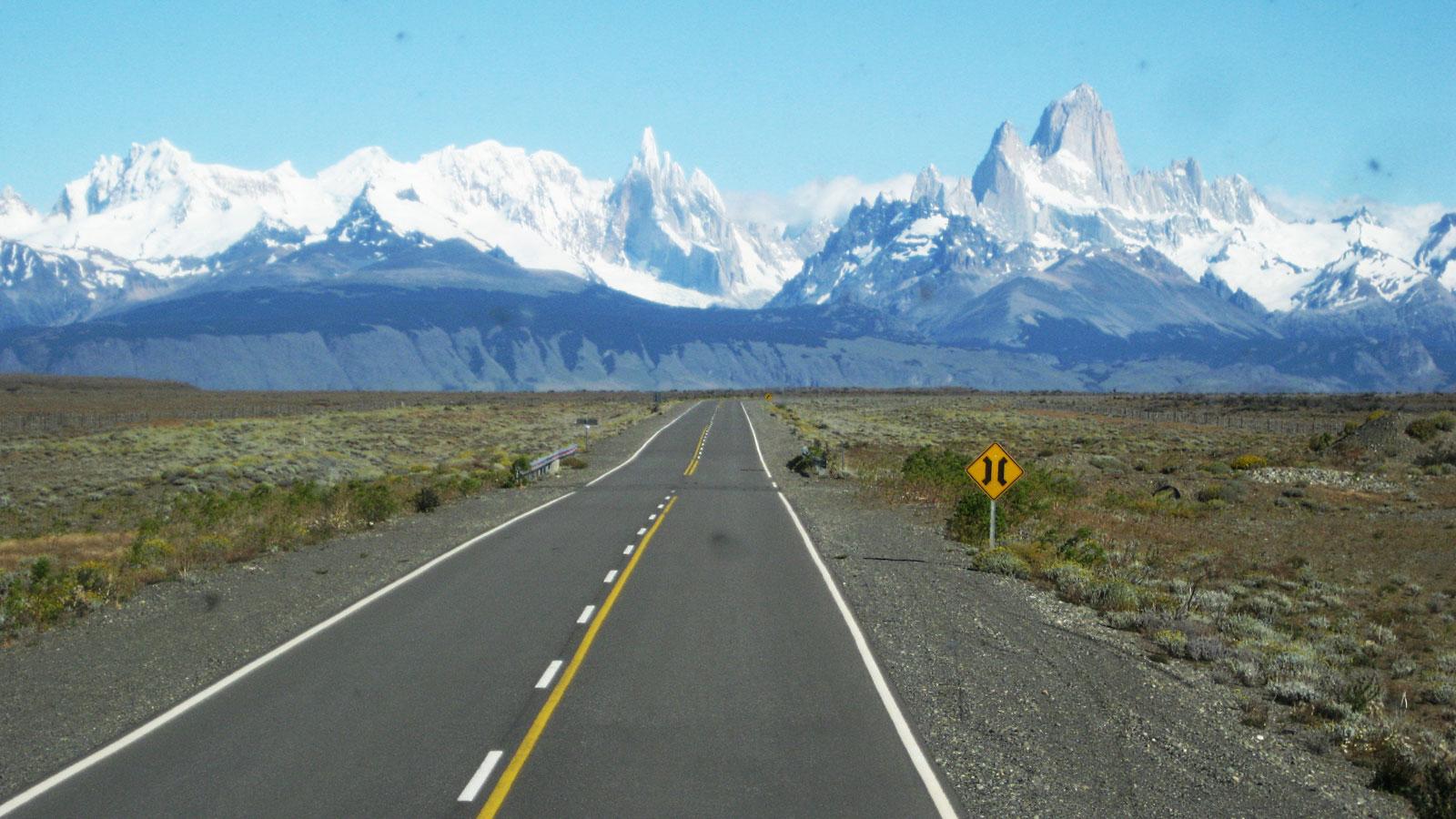 Route vers El Calafate