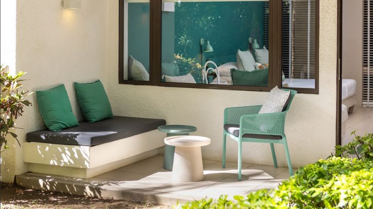 Coin de Mire - terrasse chambre deluxe famille