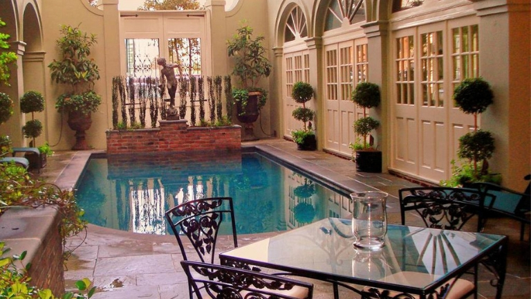 Piscine chauffe - Htel Bienville House  la Nouvelle Orlans