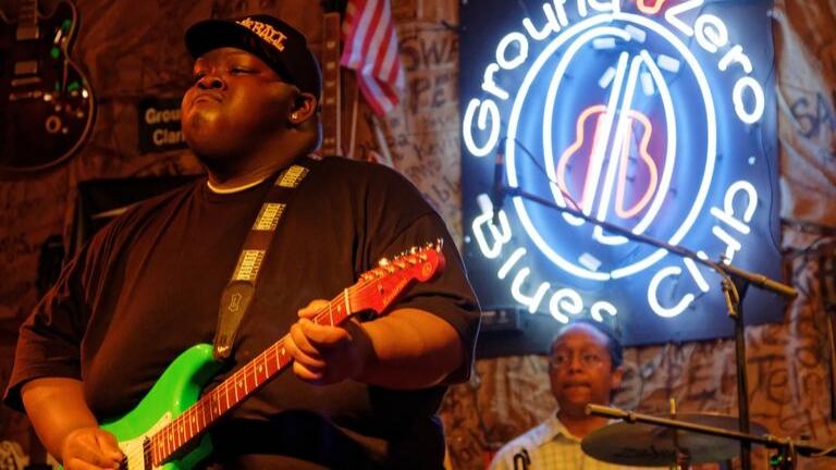 Musiciens au Ground Zero Club Clarksdale