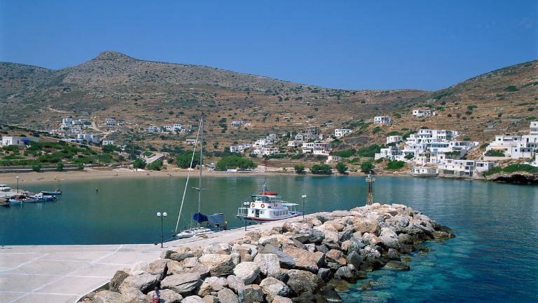 Port de pche Sikinos