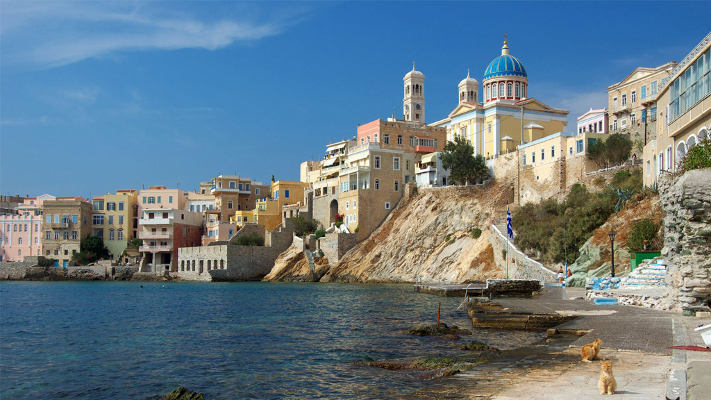 Syros, ville