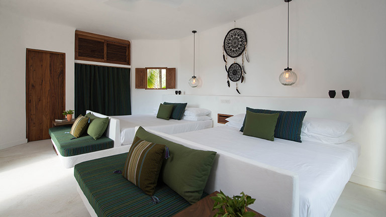 Villas HM Palapas del Mar, chambre