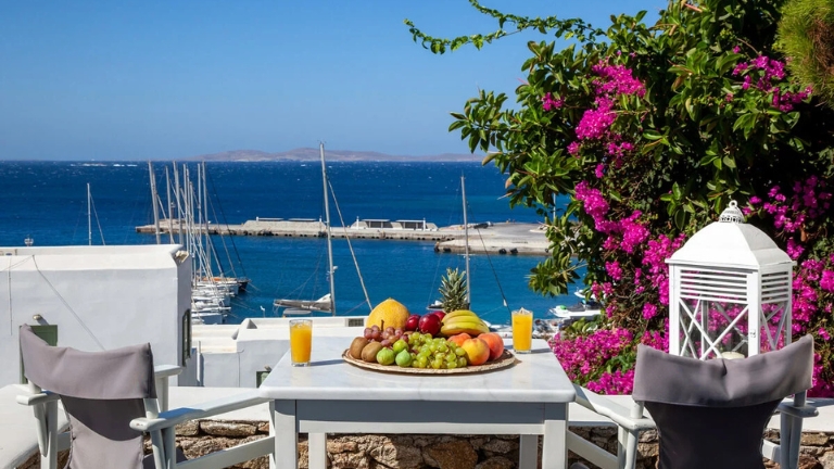 Olia Hotel - Terrasse