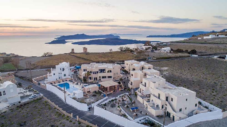 Htel Star, Vue arienne