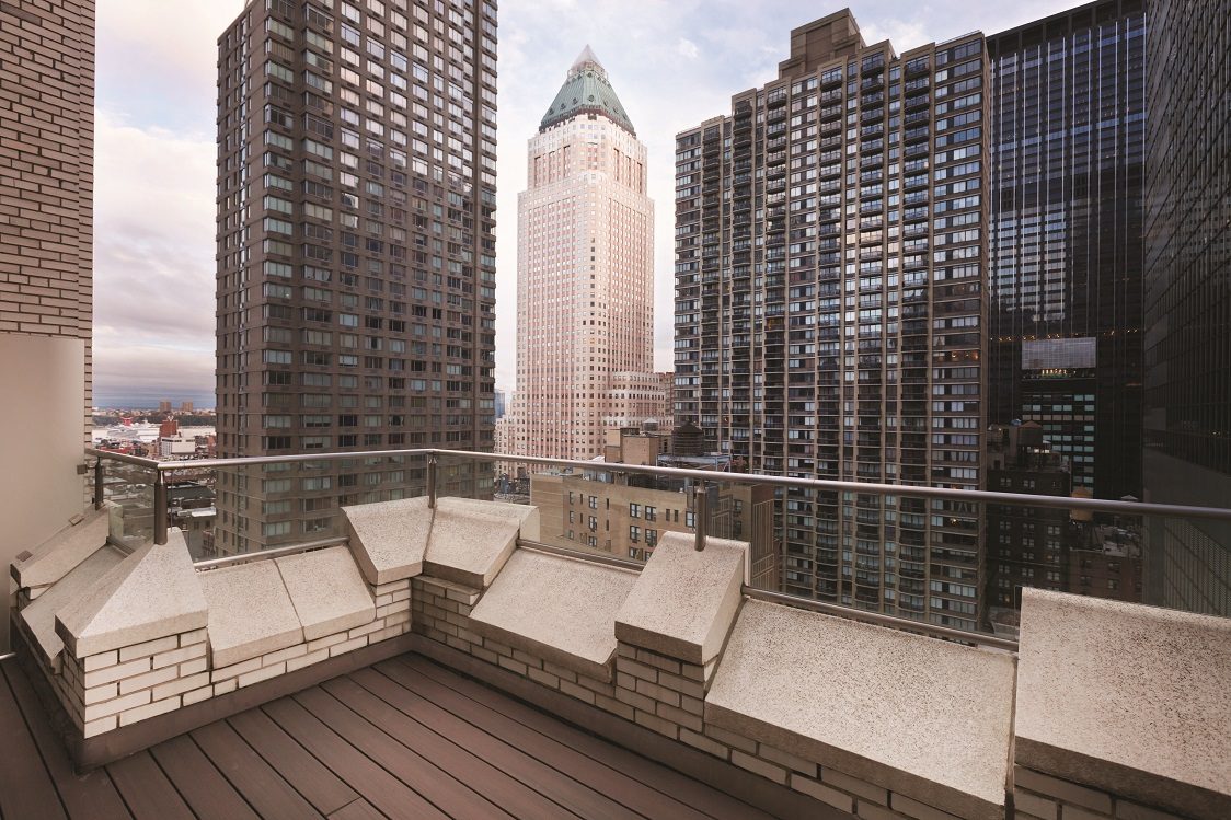 Htel Edison, vue de la terrasse