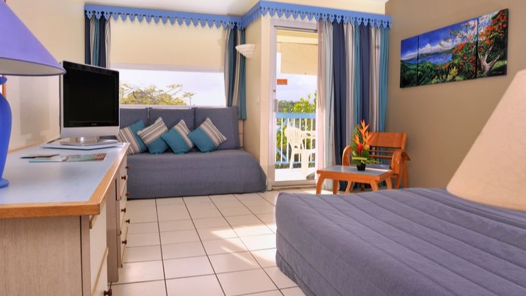 Carayou Hotel & Spa - Chambre famille bleue