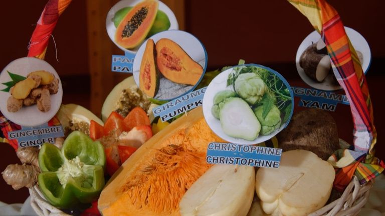 Carayou Hotel & Spa - Restaurant le Becaut, panier exotique