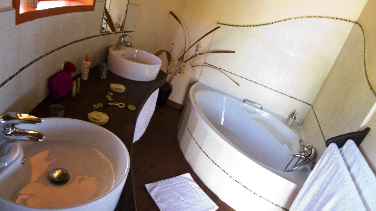 Dunes de Dovela - Bungalow, Salle de Bain