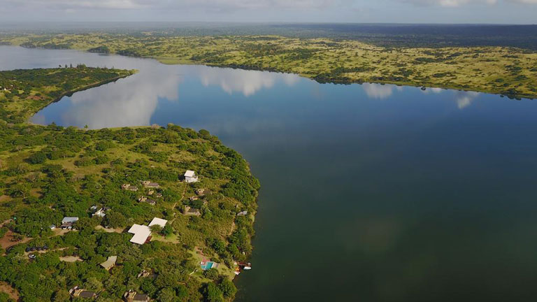 Naara Eco-Lodge and Spa, vue arienne