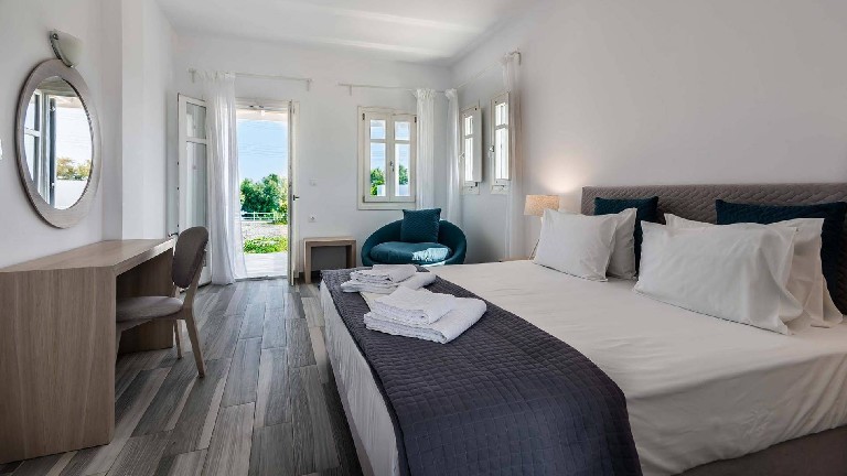 En Milo, chambre standard vue mer