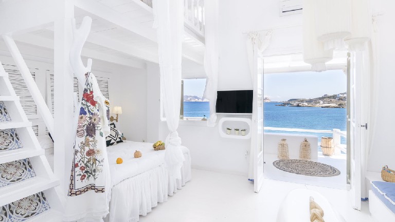 Captain Zeppos - Blue Suite, Chambre vue mer