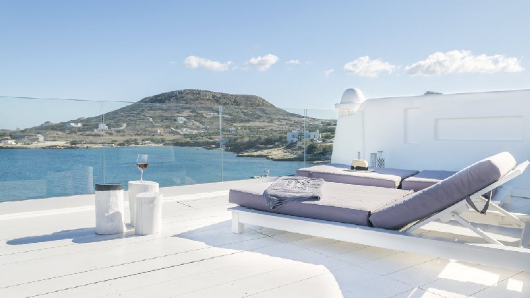 Captain Zeppos - Sunset Suite, Terrasse