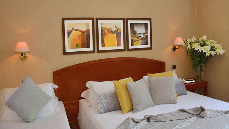 Htel Apogia Lloyd, Rome - chambre triple