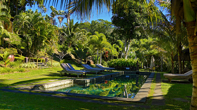 Lakaz Chamarel, le Maurice - Piscine