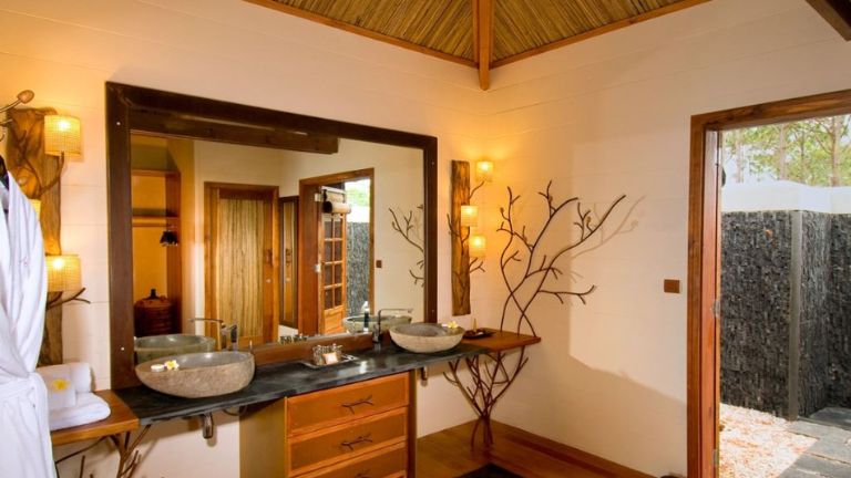 Lakaz Chamarel - Seaview Pool Suite - salle de bains