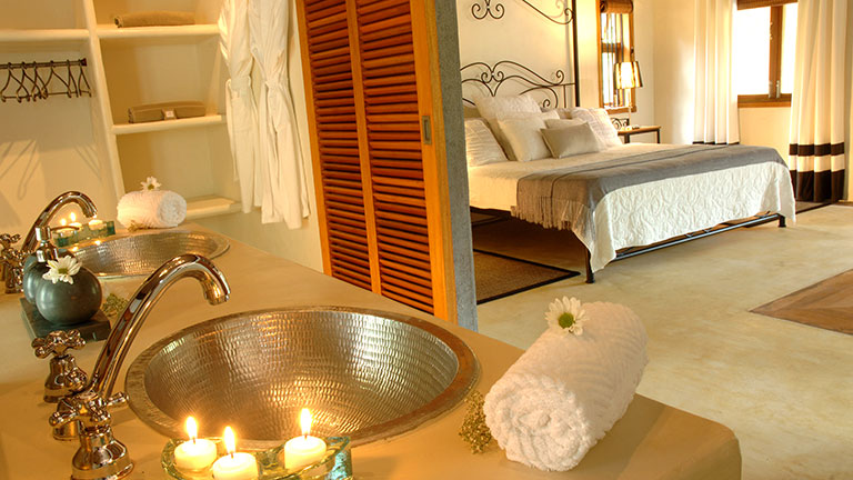 Lakaz Chamarel, le Maurice - Garden Pool Suite - Salle de bains