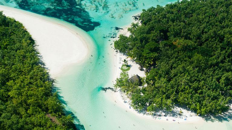 Voyage île Maurice - île aux Cerfs