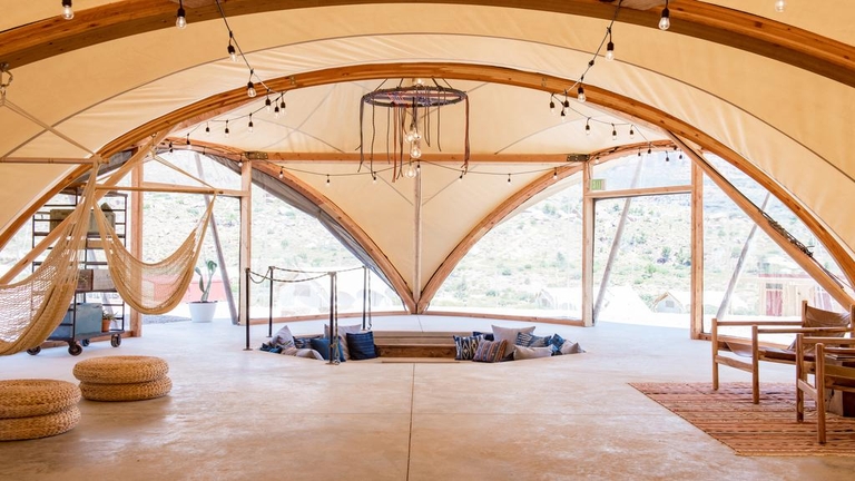 Under Canvas Zion - Lobby