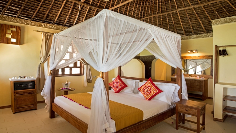 The Island Pongwe Lodge - chambre