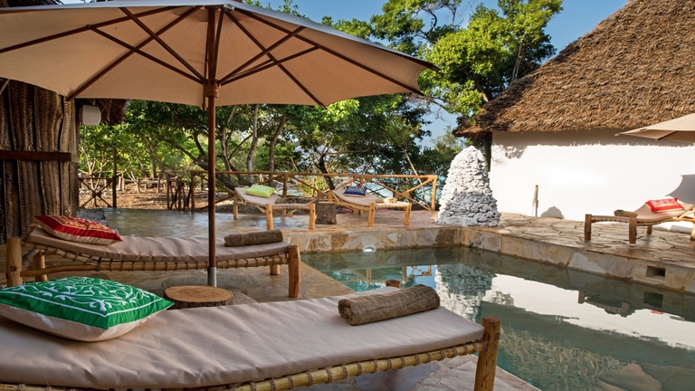 The Island Pongwe Lodge - piscine